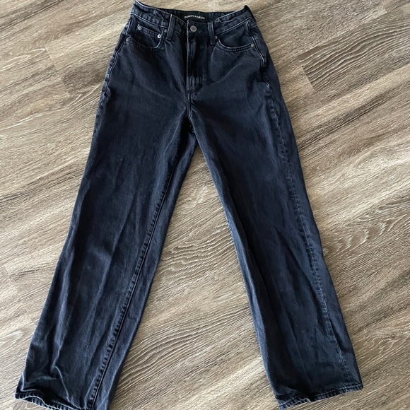 Denim Forum Denim - Denim Forum Farrah Curve Fit Hi-Rise Wide Leg Jeans